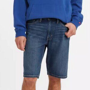 Levi's 541 Athletic Taper 11" Cotton Denim Blue Jean Shorts waist 36 NWT